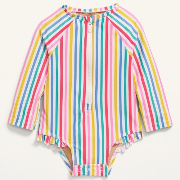 Old Navy Other - Old Navy Colorful Striped Kids Swimwear